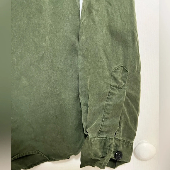 Zara Denim pocket Shirt Size XS - Picture 7 of 7